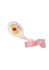 2 x Winnie The Pooh Pink Pacifier Holder By - Disney Disney